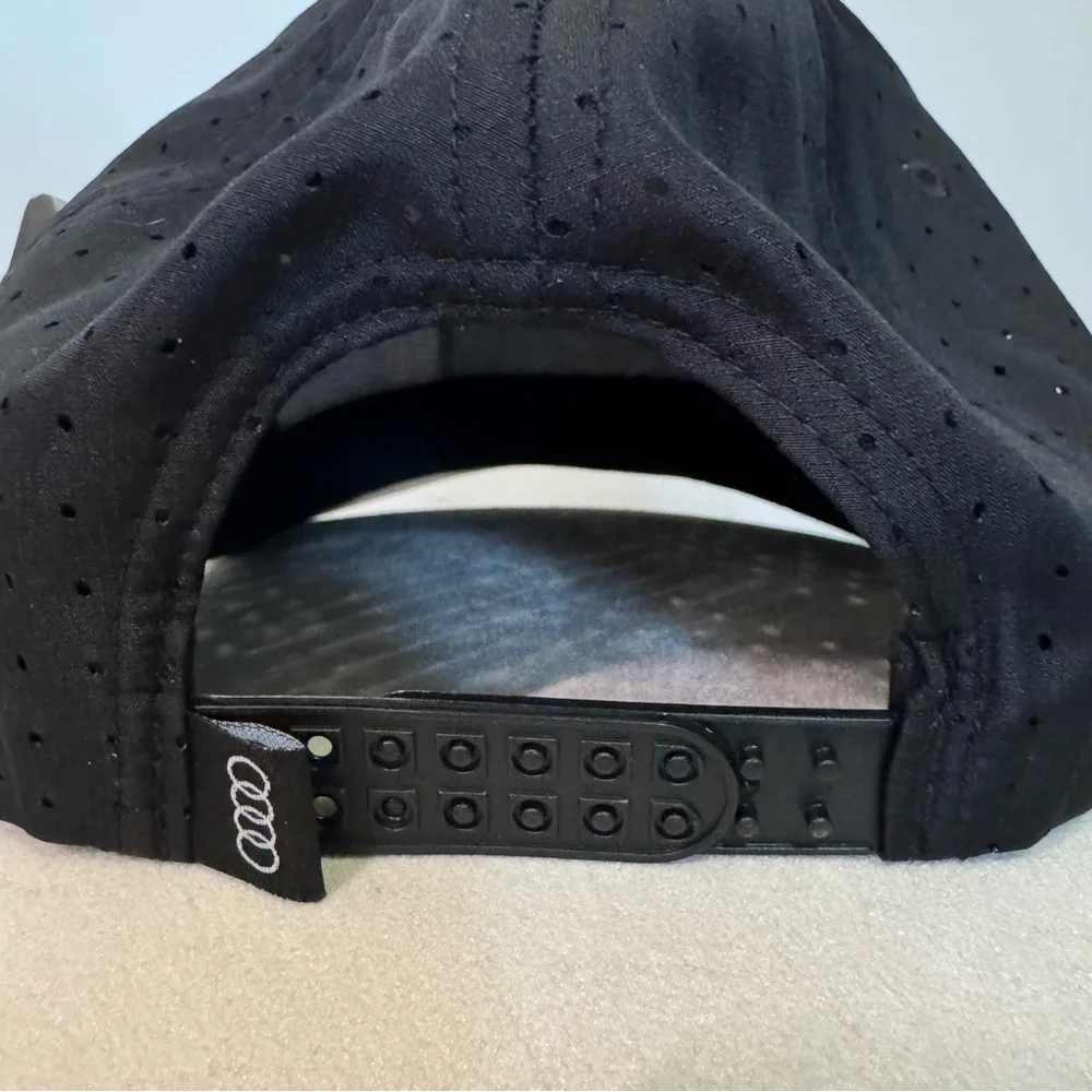 NWT Audi Gray & Black SnapBack Baseball Hat - Picture 6 of 7